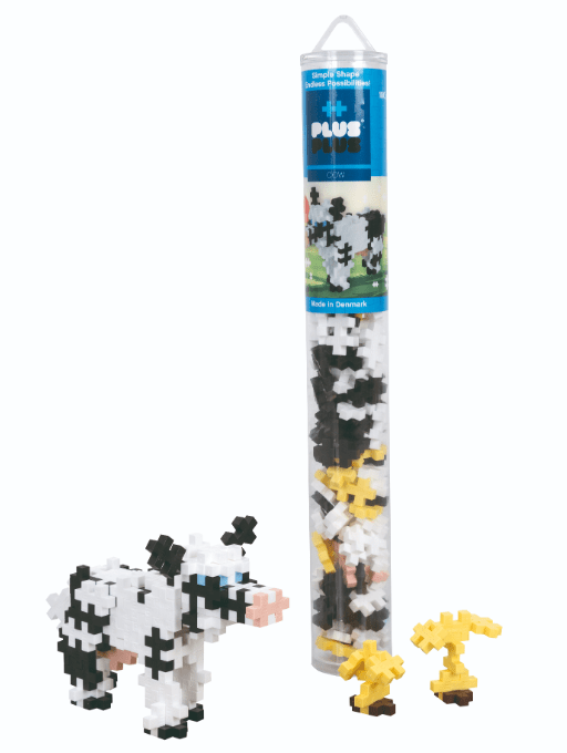 Plus - Plus Cow Tube 100pcs PP4118 - Colorland Toys