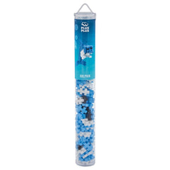 Plus - Plus Dolphin Tube 100pcs PP4113 - Colorland Toys