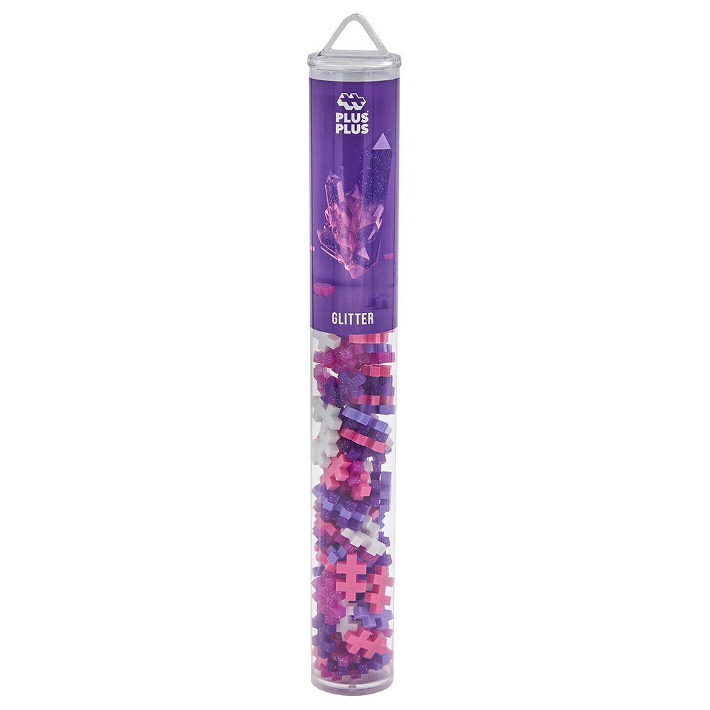 Plus - Plus Glitter Mix Tube 100pcs PP4244 - Colorland Toys