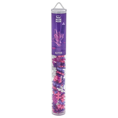 Plus - Plus Glitter Mix Tube 100pcs PP4244 - Colorland Toys
