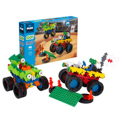 Plus - Plus Go! Monster Trucks 600pcs PP7014 - Colorland Toys