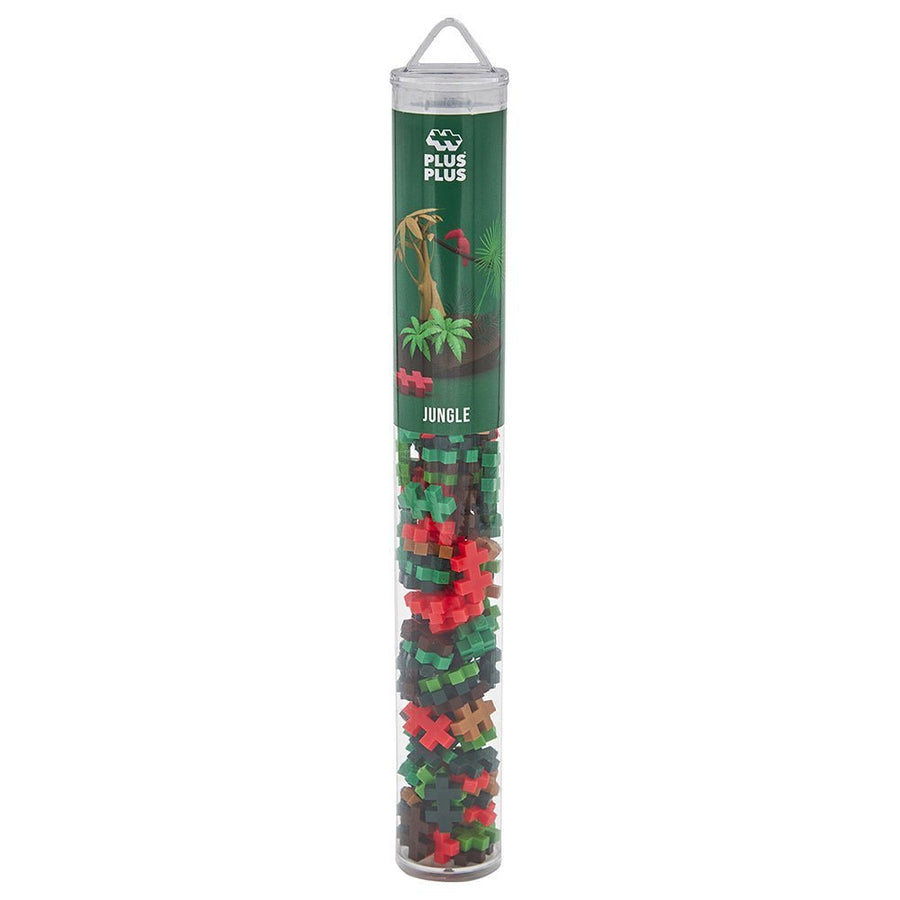 Plus-Plus Jungle Mix Tube 100pcs PP4266 — image 1