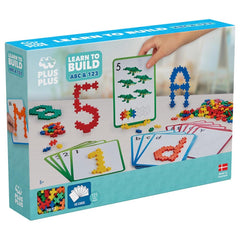 Plus - Plus Learn to Build ABC & 123 600pcs PP3909 - Colorland Toys