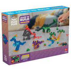Plus - Plus Learn to Build Dinosaurs 600pcs PP3918 - Colorland Toys