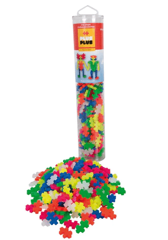 Plus-Plus Neon Mix Tube 240pcs PP4186 — image 1