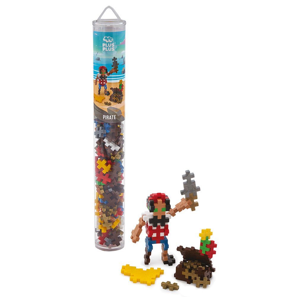 Plus - Plus Pirate Tube 100pcs PP4268 - Colorland Toys
