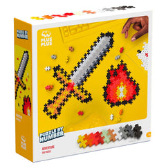 Plus - Plus Puzzle By Number Adventure 250pcs PP3910 - Colorland Toys