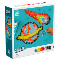 Plus - Plus Puzzle By Number Space 500pcs PP3912 - Colorland Toys