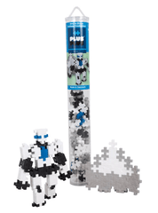 Plus - Plus Robot Tube 100pcs PP4105 - Colorland Toys