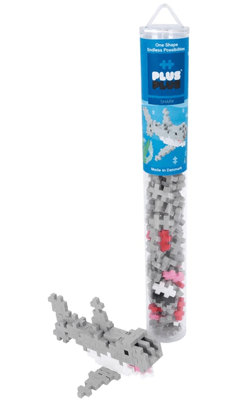 Plus - Plus Shark Tube 100pcs PP4240 - Colorland Toys