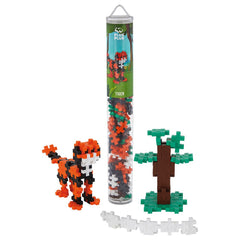 Plus - Plus Tiger Tube 100pcs PP4088 - Colorland Toys