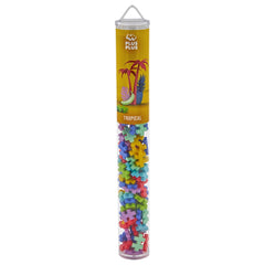 Plus - Plus Tropical Mix Tube 100pcs PP4264 - Colorland Toys