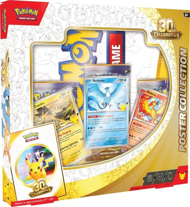 Pokemon TCG 30th Celebration Poster Collection 10-10467-101 — image 1