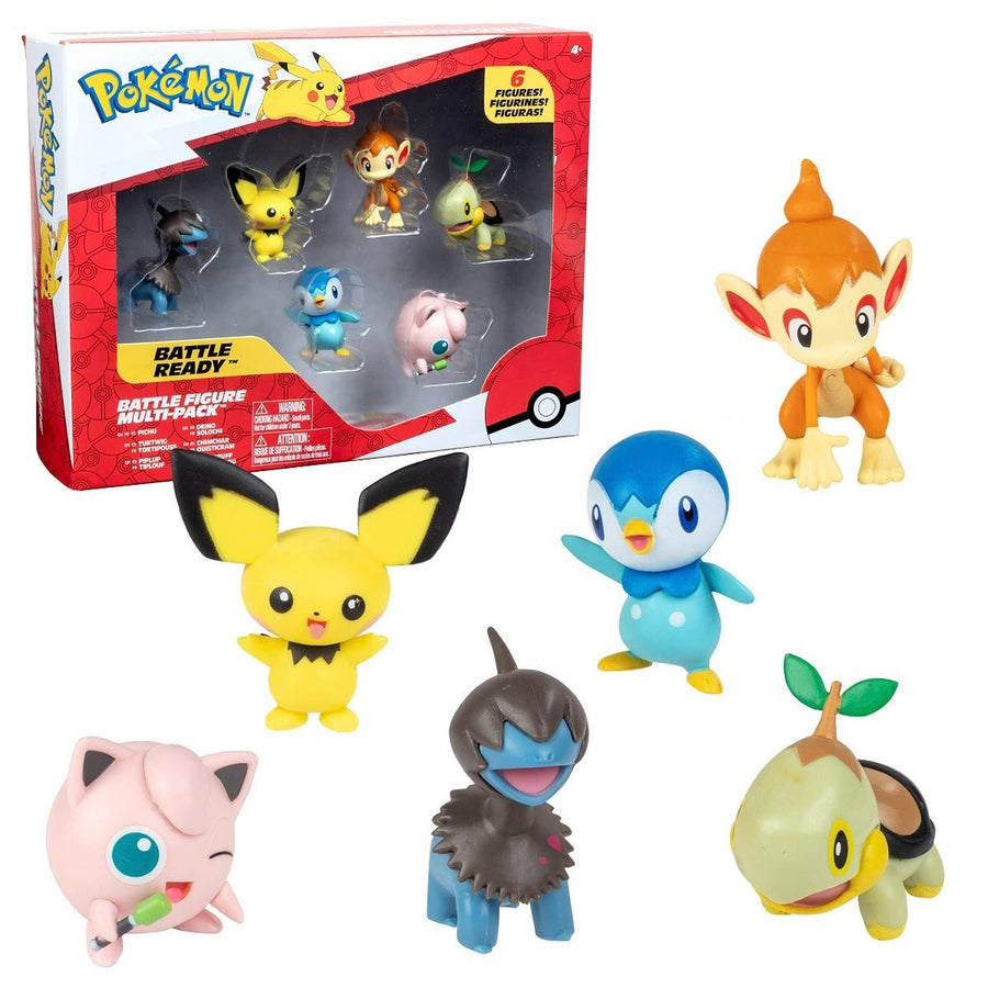 Pokemon Battle Figure Multi 6-pack PKW3061/PKW2469