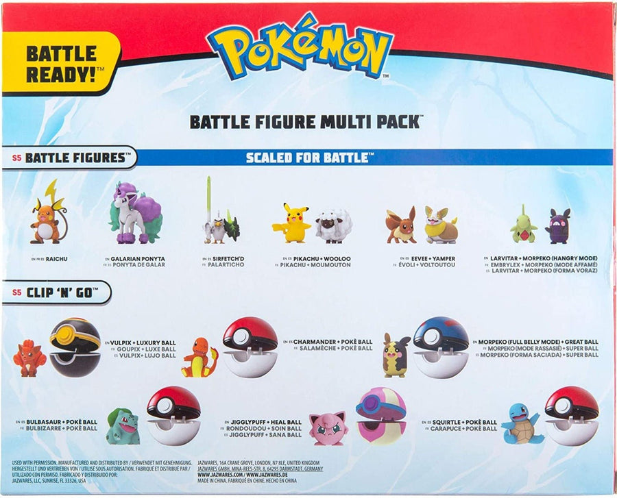 Pokemon Battle Figure Multi 8-Pack PKW0184
