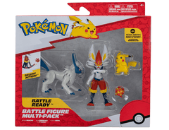 Pokemon Battle Figure Multipack Pikachu,Absol & Cinderace PKW2979 - Colorland Toys