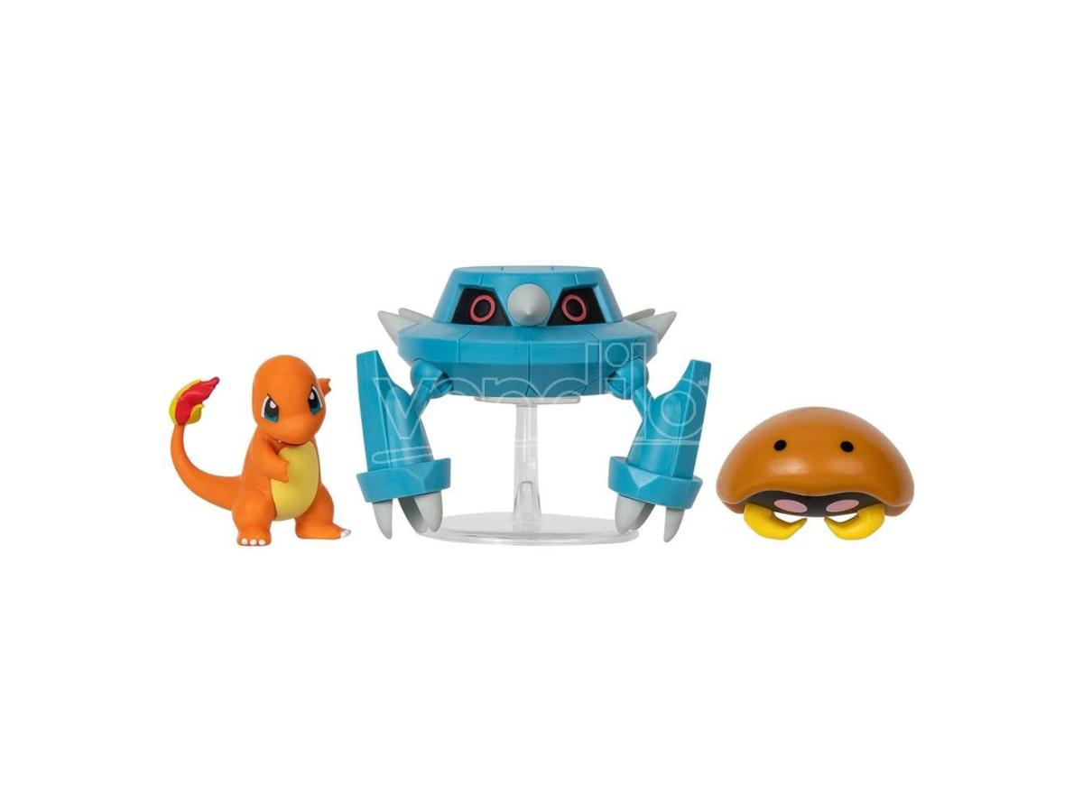 Pokemon Battle Figure Set Charmander + Metang + Kabuto 3-Pack — image 2