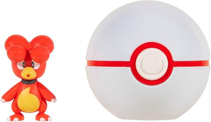 Pokemon Clip 'n Go Ball - Magby PKW3139/95057 — image 2