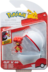 Pokemon Clip 'n Go Ball - Magby PKW3139/95057 - Colorland Toys