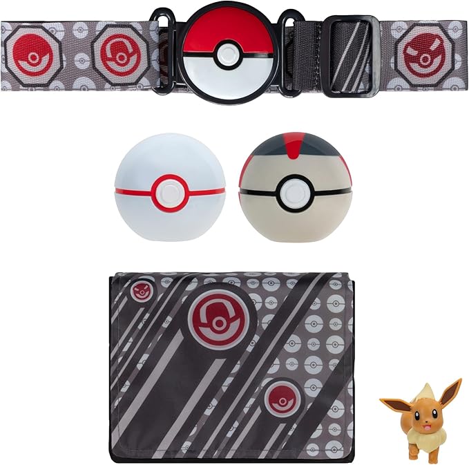 Pokemon Clip N Go Bandolier Set Brown PKW3157/PKW0028 — image 2