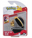 Pokemon Clip 'n Go Eevee & Luxury Ball PKW2663/95057