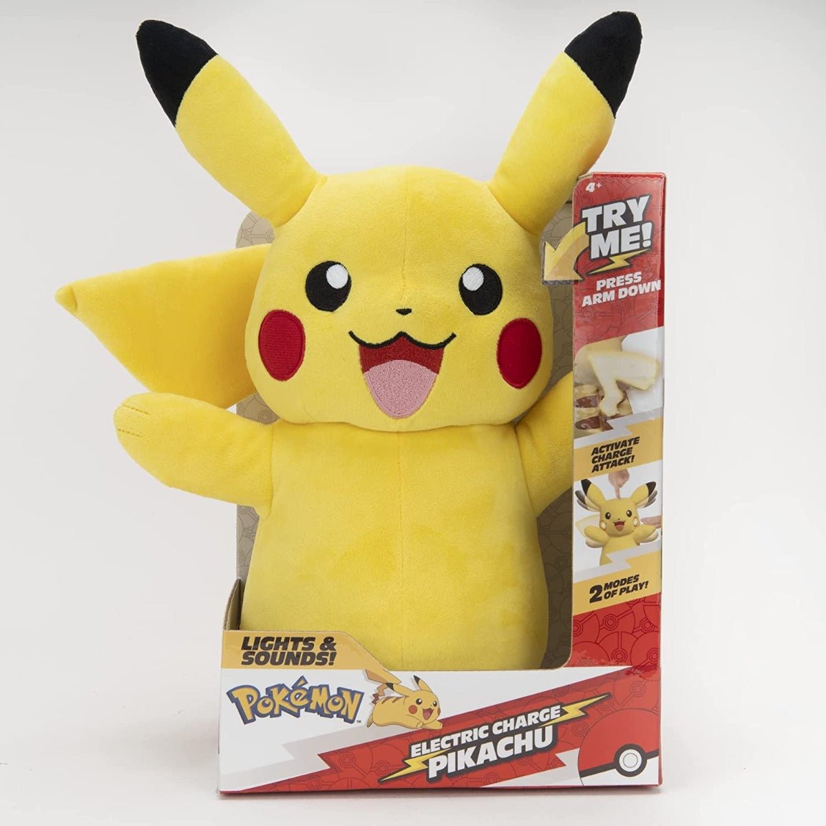 Pokemon Electric Charge Pikachu 10inch Plush PKW2365 — image 1