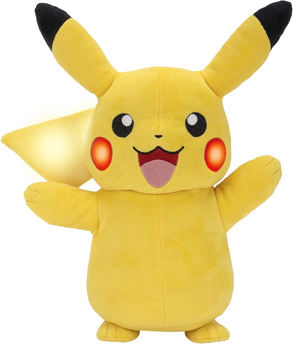 Pokemon Electric Charge Pikachu 10inch Plush PKW2365 - Colorland Toys