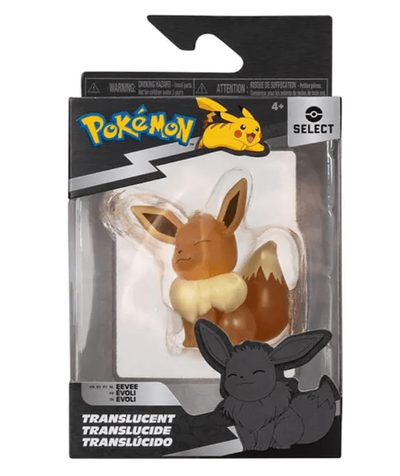 Pokemon Select Translucent Action Figure S1 - Eeve PKW3187/PKW2889 - Colorland Toys