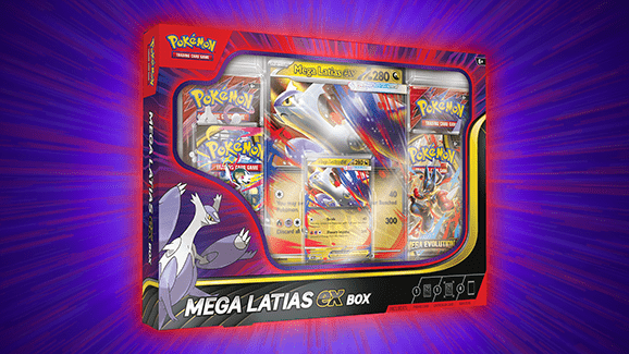 Pokemon TCG 2025 :Mega Latias ex Box 10-10130-108 — image 4