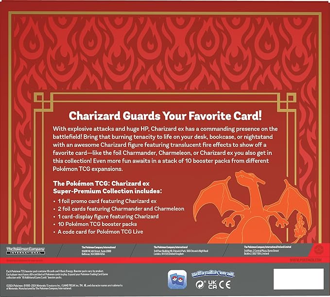 بوكيمون TCG: مجموعة Charizard EX فائقة الجودة — image 4