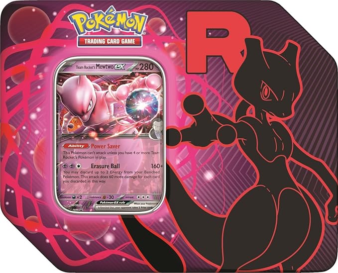 Pokemon TCG Fall Ex Tins Team Rocket 10 - 10135 - 101 - Colorland Toys