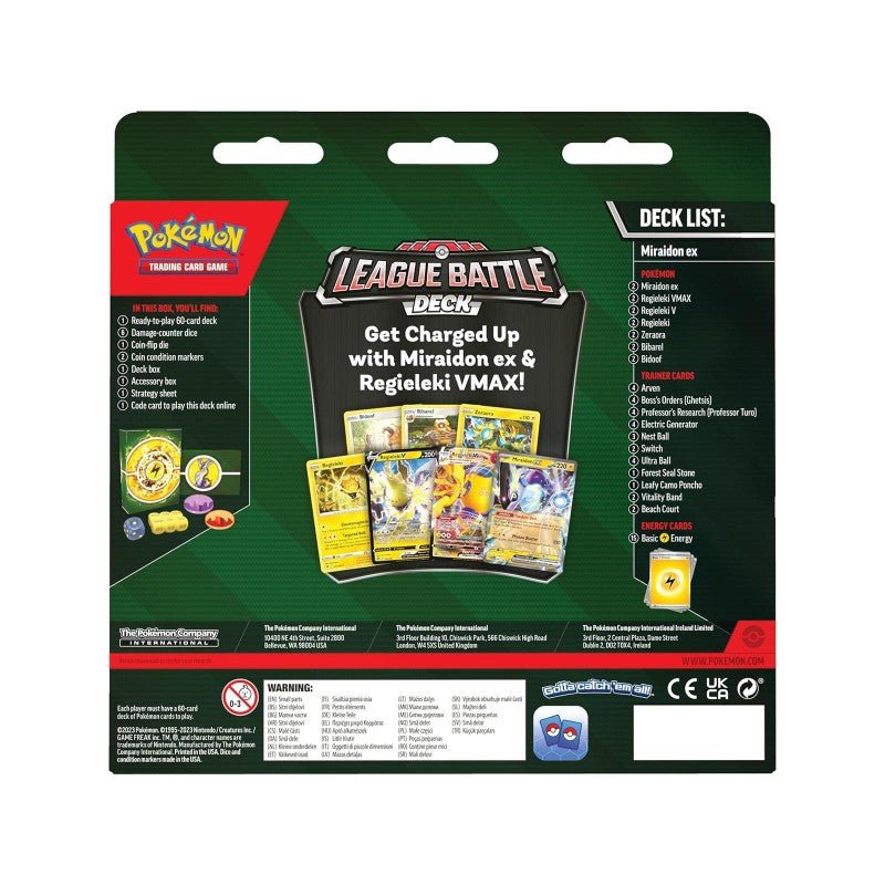 Pokémon TCG: League Battle Deck Miraidon 290-85273 — image 3