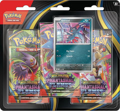 Pokemon TCG ME02 - Phantasmal Flames 3 - Pack Blister 10 - 10187 - 122 - Colorland Toys