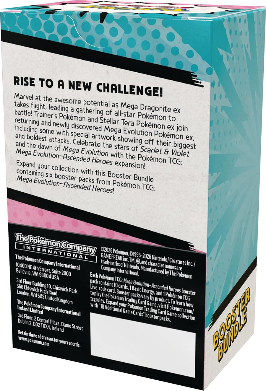 Pokemon TCG ME2.5 Ascended Heroes Booster Bundle 10-10311-113 — image 2