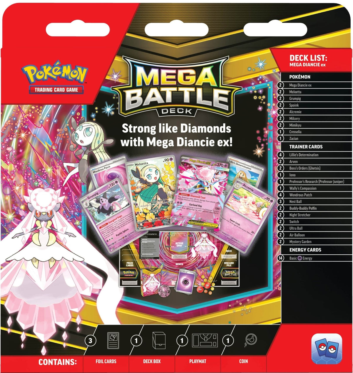 Pokemon TCG Mega Battle Decks Gengar EX or Diancie EX 10-10131-101 Assorted — image 4