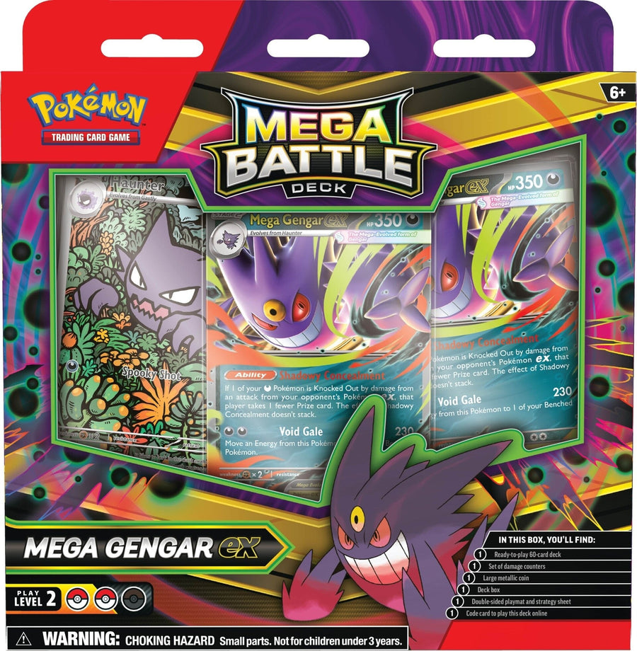 Pokemon TCG Mega Battle Decks Gengar EX or Diancie EX 10-10131-101 Assorted — image 2