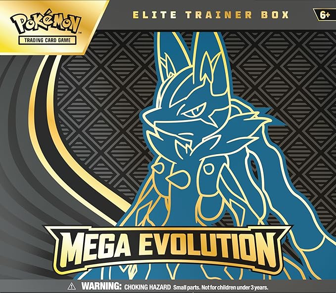 Pokemon TCG Mega Evolution Elite Trainer Box - Asstd. 10 - 10047 - 101 - Colorland Toys