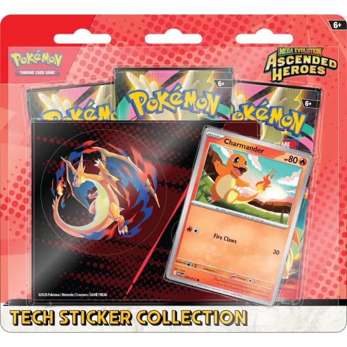 Pokémon TCG Mega Evolution: Mega Evolution Ascended Heroes Tech Sticker Collection 10-10314-120 — image 1