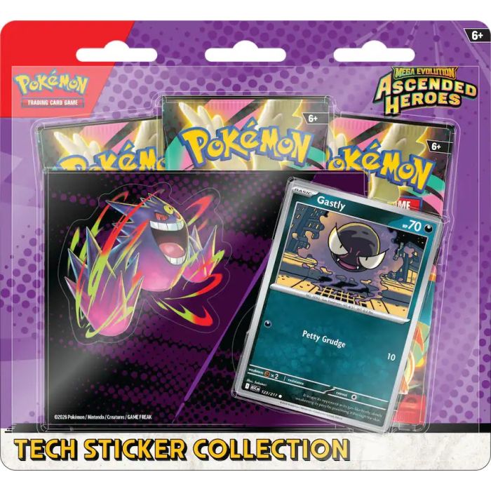 Pokémon TCG Mega Evolution: Mega Evolution Ascended Heroes Tech Sticker Collection 10 - 10314 - 120 - Colorland Toys