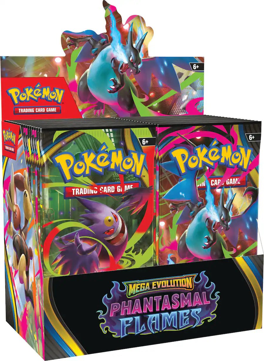 Pokémon TCG: Mega Evolution – Phantasmal Flames Booster Pack - Colorland Toys