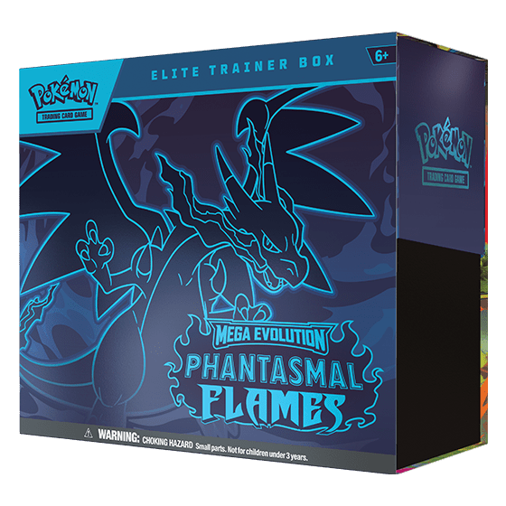 Pokémon TCG: Mega Evolution — Phantasmal Flames Elite Trainer Box - Colorland Toys