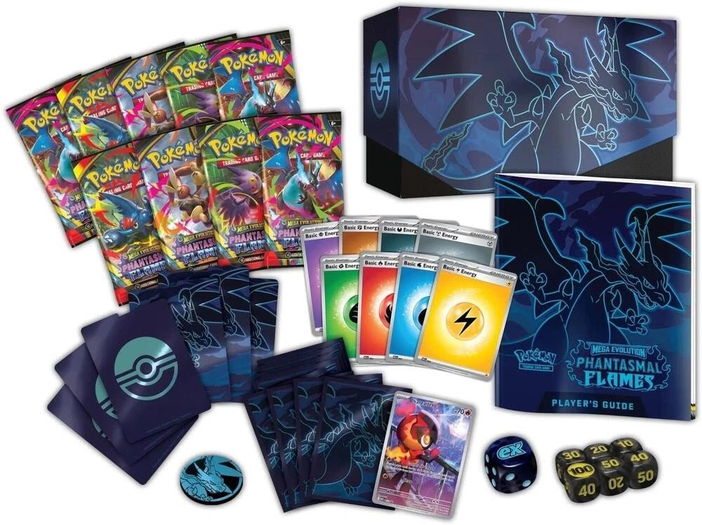 Pokémon TCG: Mega Evolution — Phantasmal Flames Elite Trainer Box — image 3