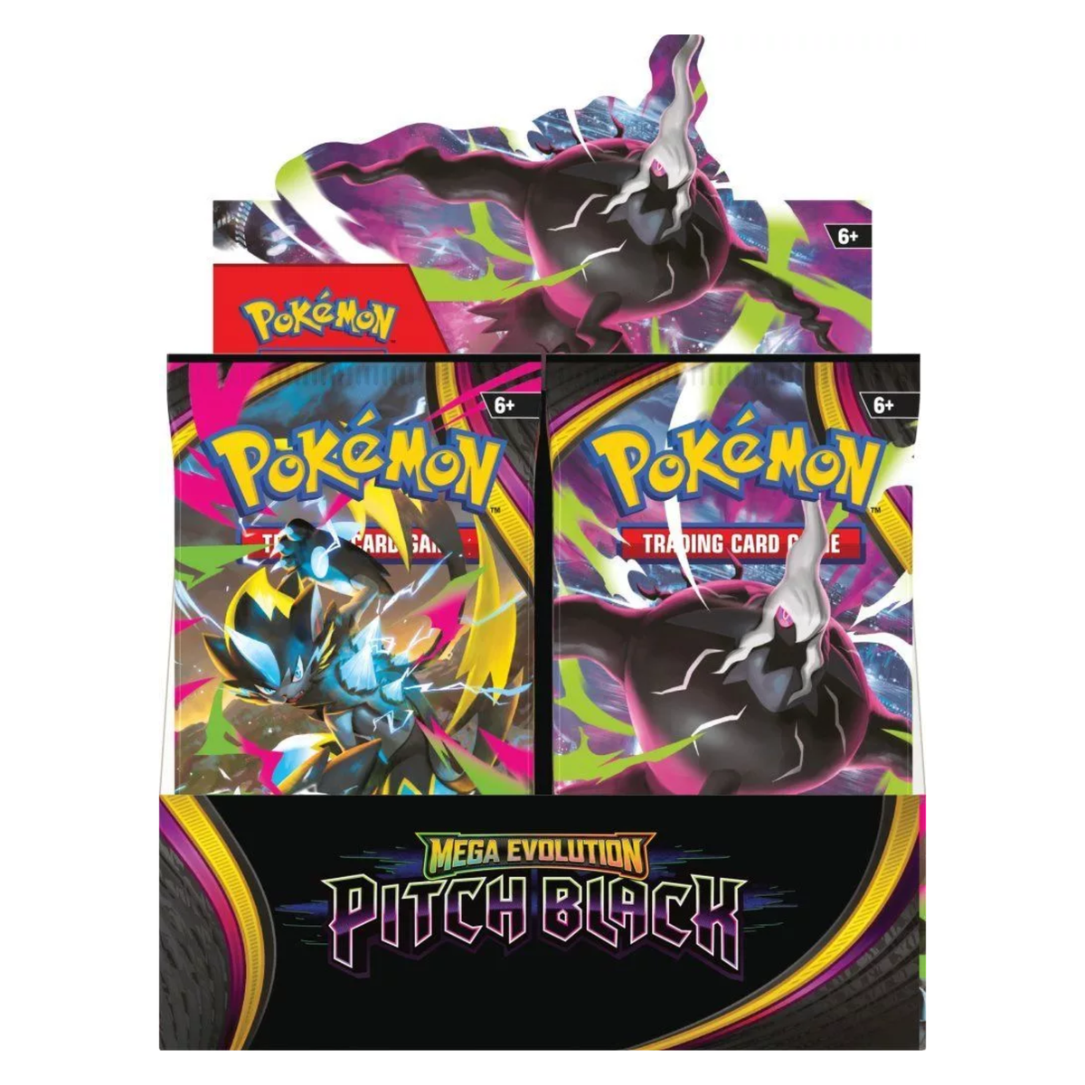 Pokémon TCG: Mega Evolution Pitch Black Booster Pack ME-05 - Colorland Toys