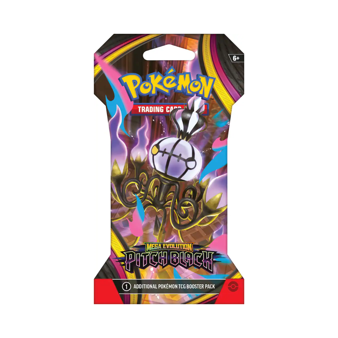 Pokémon TCG: Mega Evolution Pitch Black Sleeved Booster ME-05 — image 4