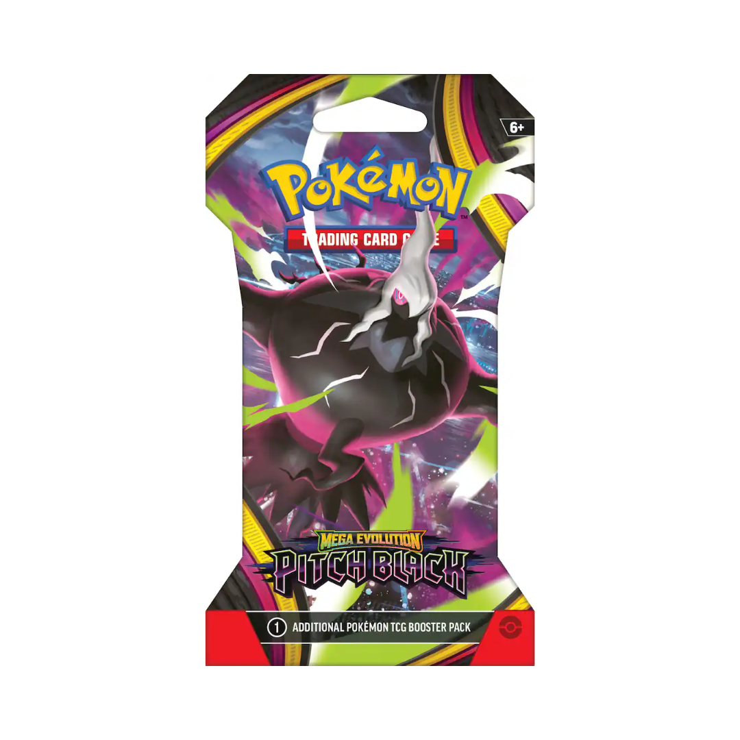Pokémon TCG: Mega Evolution Pitch Black Sleeved Booster ME-05 — image 5