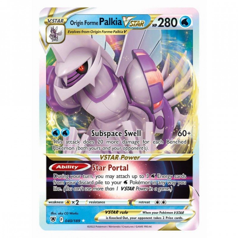 Pokemon TCG: Origin Forme Palkia V Star Battle League Deck 290-85236 — image 3