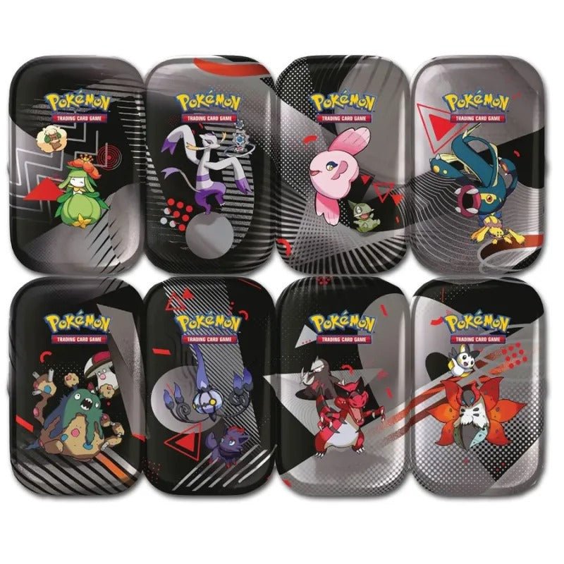 Pokemon TCG Pokemon Tcg Scarlet & Violet 10.5 Black Bolt/White Flare Unova Mini Tin Displays Asstd. 10 - 10044 - 101 - Colorland Toys