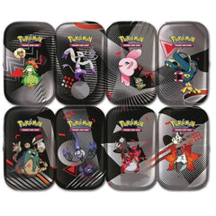 Pokemon TCG Pokemon Tcg Scarlet & Violet 10.5 Black Bolt/White Flare Unova Mini Tin Displays Asstd. 10 - 10044 - 101 - Colorland Toys