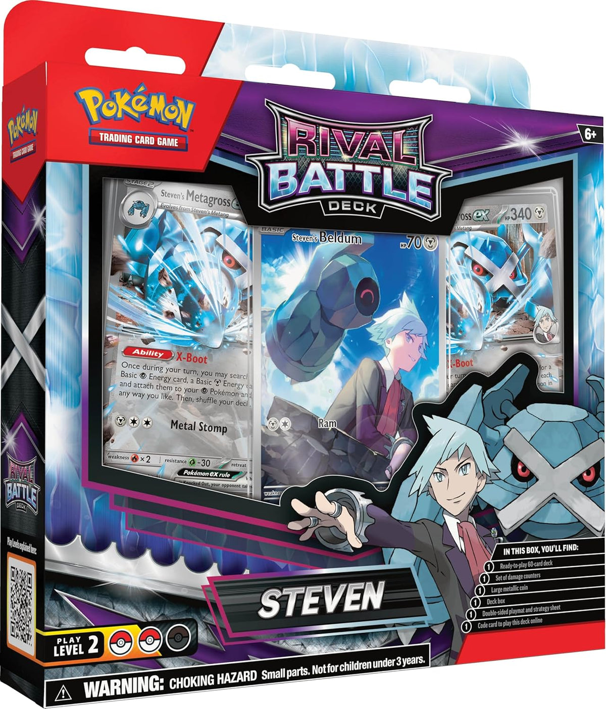 مجموعة بطاقات بوكيمون TCG Rival Battle Deck - مارني/ستيفن (مساعدة ١٠٠-١٠٦٨٤) — image 6