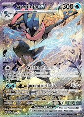 Pokemon TCG: Scarlet And Violet Shrouded Fable Ex Greninja - Colorland Toys